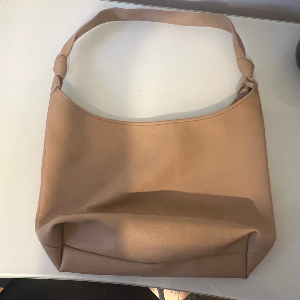 Elegant Soft Leather Tan Women's Bag